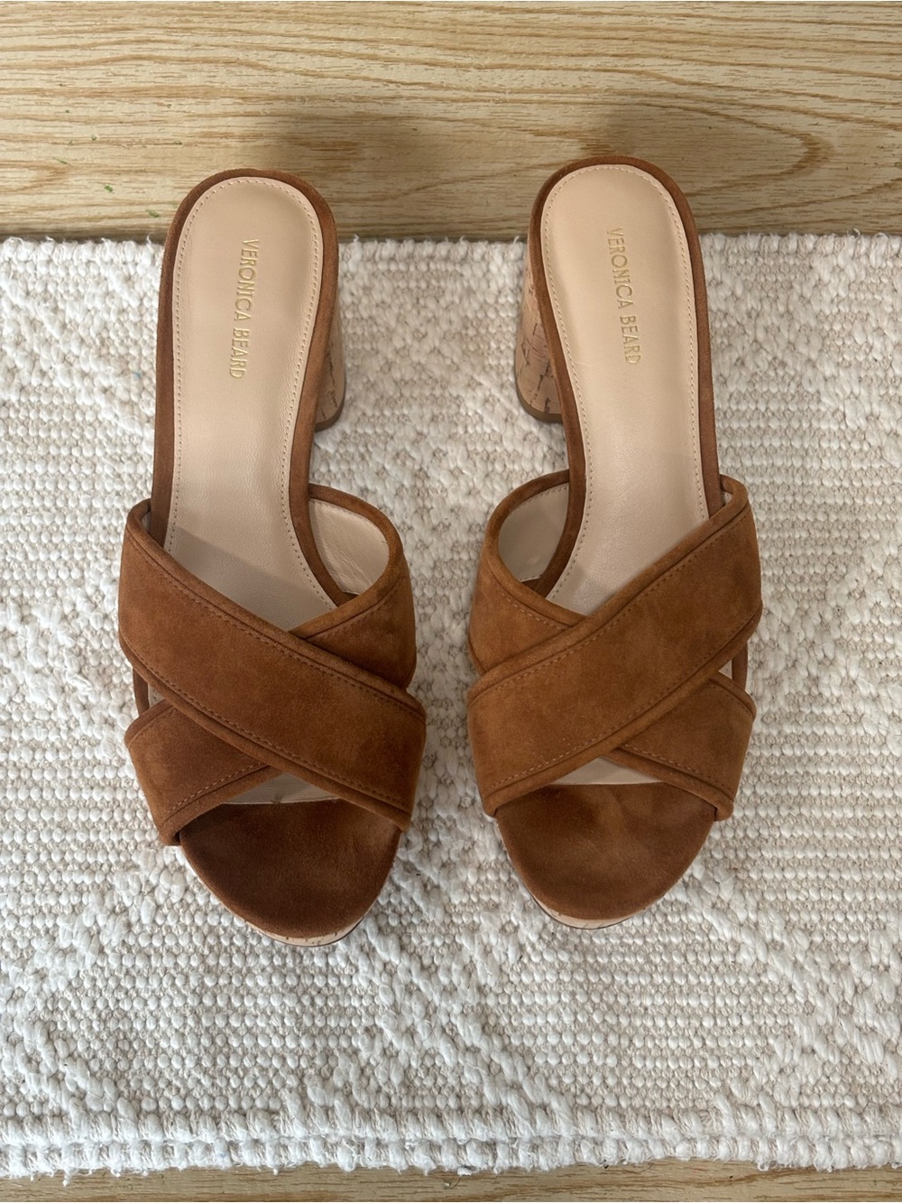Veronica beard suede heels